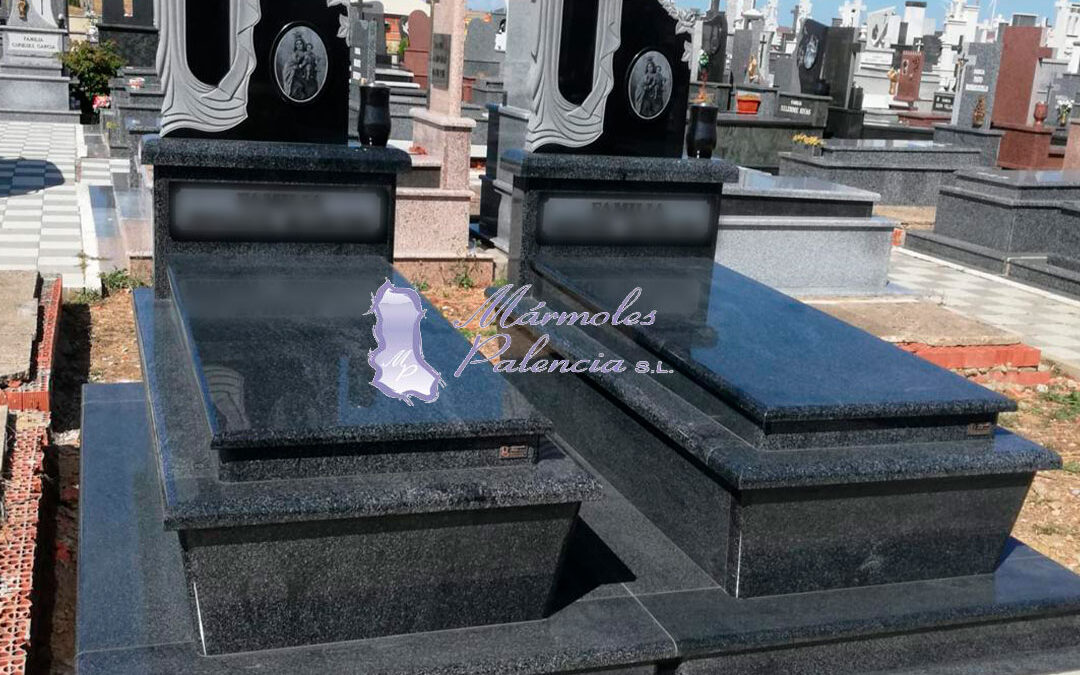 Panteones granito negro ochavo especial Paredes de Nava